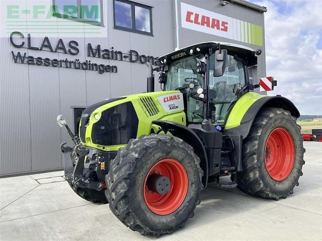 CLAAS axion 870 cmatic cebis CMATIC CEBIS - Farm tractor: picture 3 CLAAS axion 870 cmatic cebis CMATIC CEBIS - Farm tractor: picture 3