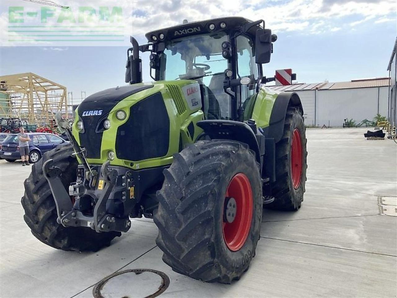 CLAAS axion 870 cmatic cebis CMATIC CEBIS - Farm tractor: picture 4 CLAAS axion 870 cmatic cebis CMATIC CEBIS - Farm tractor: picture 4