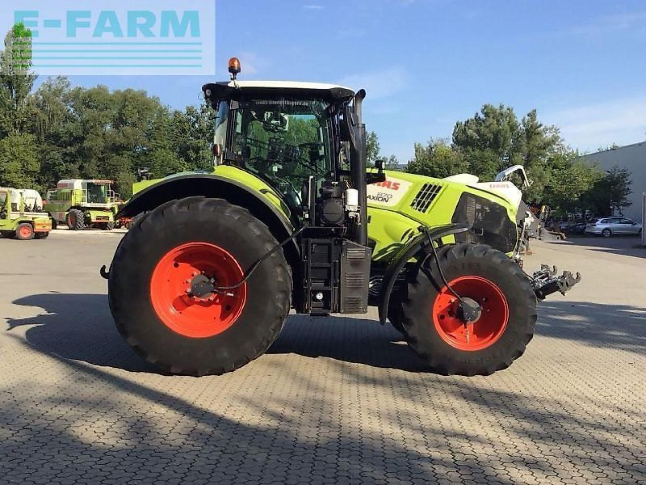 Farm tractor CLAAS axion 870 cmatic cebis CMATIC CEBIS: picture 16