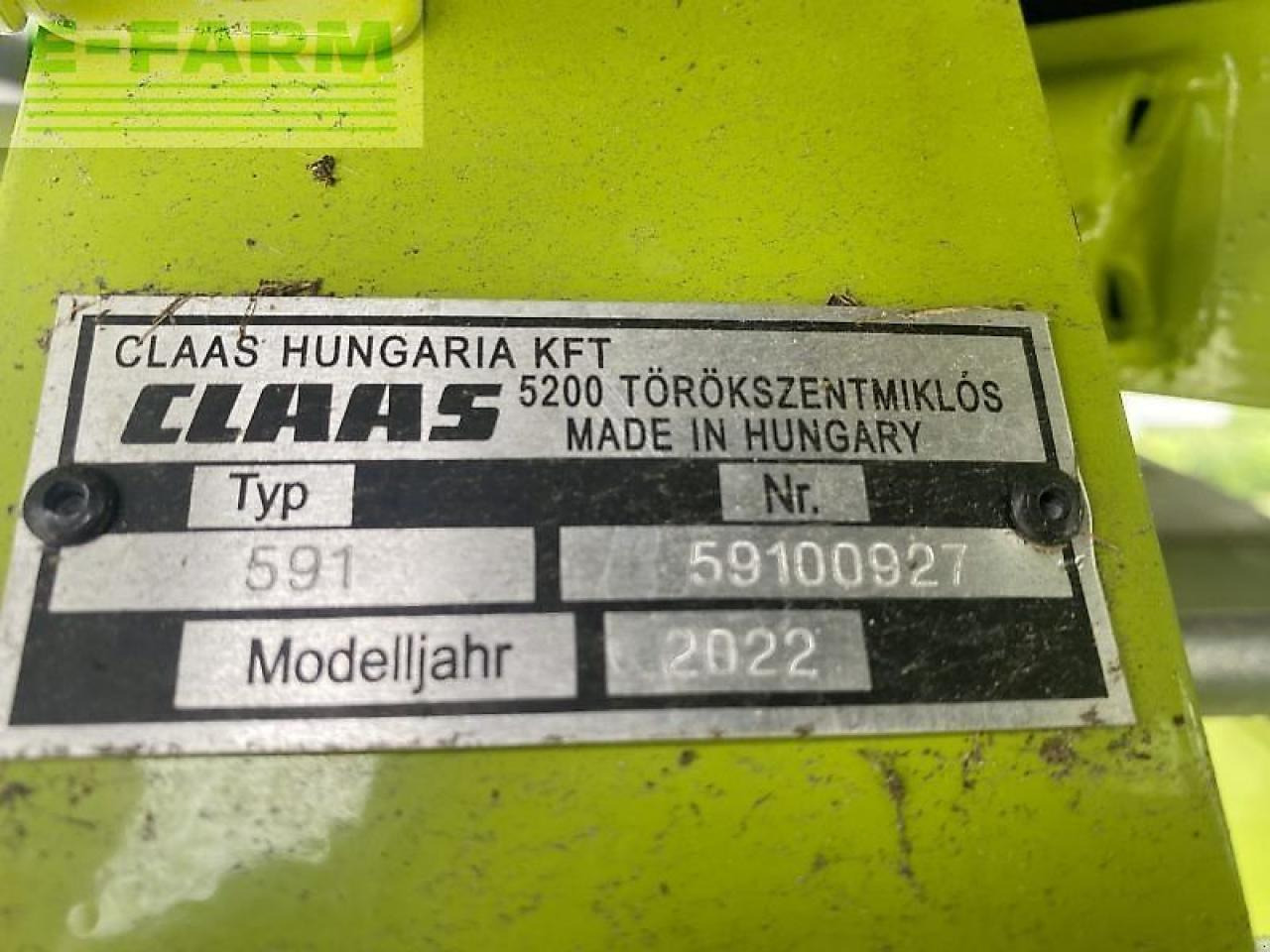 Forage harvester attachment CLAAS convio flex 930 + tw: picture 9