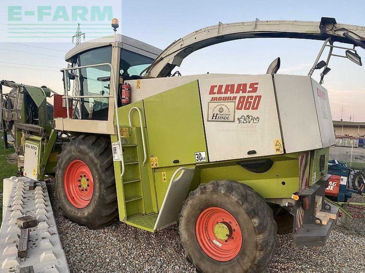 CLAAS jaguar 860 - Forage harvester: picture 2 CLAAS jaguar 860 - Forage harvester: picture 2