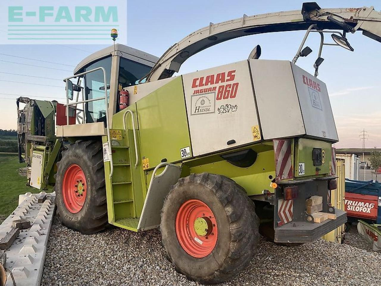 CLAAS jaguar 860 - Forage harvester: picture 1 CLAAS jaguar 860 - Forage harvester: picture 1