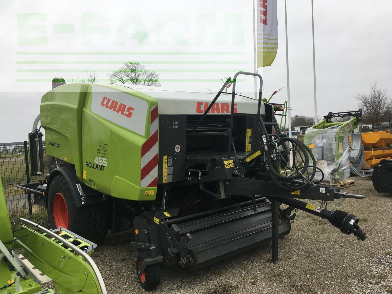 CLAAS rollant 455 rc uniwrap - Square baler: picture 1 CLAAS rollant 455 rc uniwrap - Square baler: picture 1