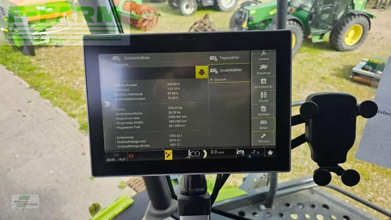 Combine harvester CLAAS trion 650: picture 14