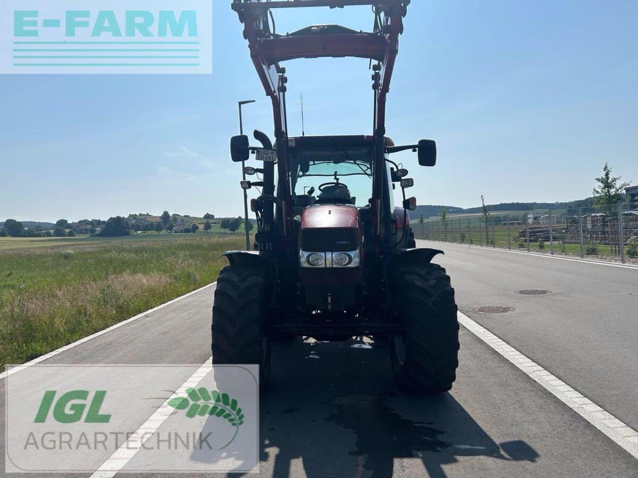 Farm tractor Case-IH maxxum cvx 110 CVX: picture 6