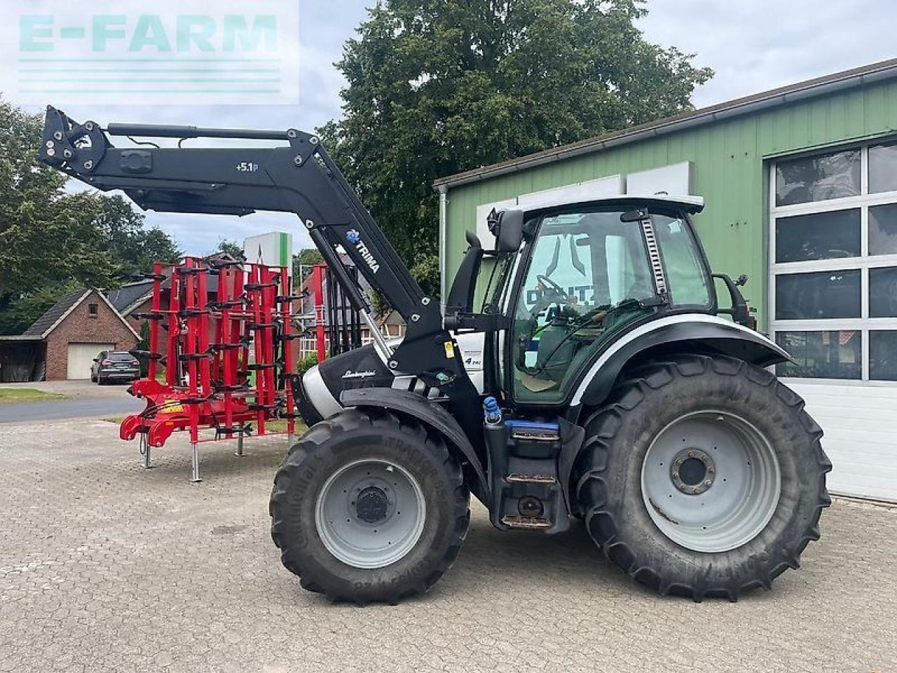 Deutz-Fahr lamborghini r 6.160.4 - Farm tractor: picture 2 Deutz-Fahr lamborghini r 6.160.4 - Farm tractor: picture 2
