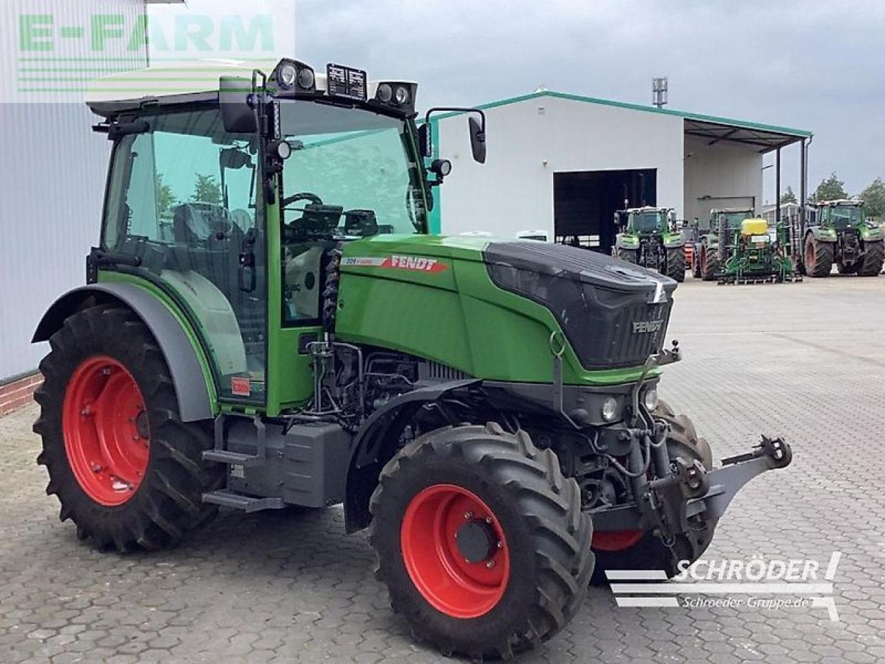 Farm tractor Fendt 209 f vario gen3 power F: picture 6