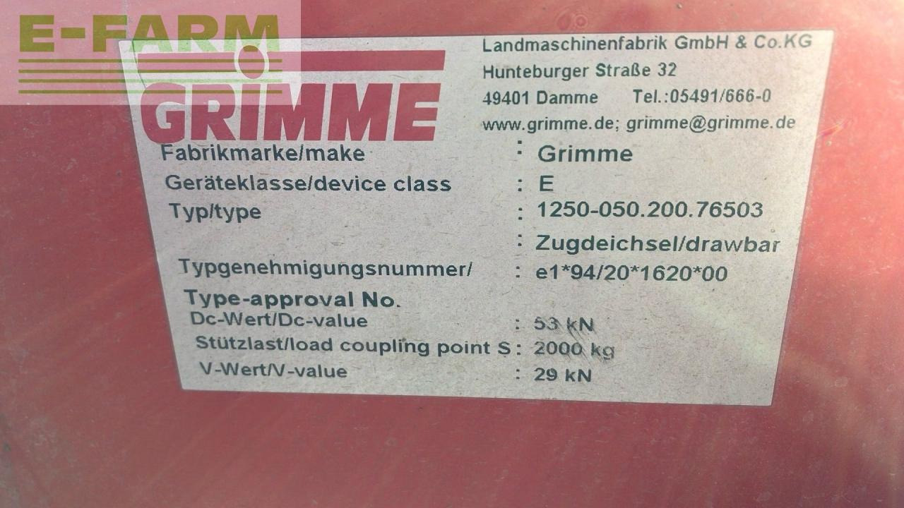 Potato harvester Grimme SE 75 /55: picture 10