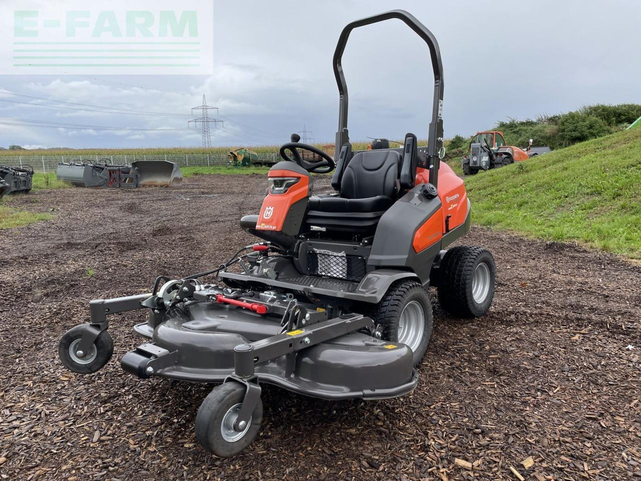 Husqvarna rider 525dx diesel allrad / servolenkung neu ink - Farm tractor: picture 3 Husqvarna rider 525dx diesel allrad / servolenkung neu ink - Farm tractor: picture 3