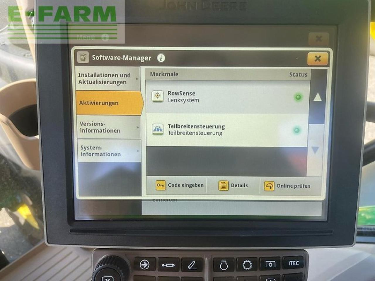 Farm tractor John Deere 6r215 / 6r 215: picture 11