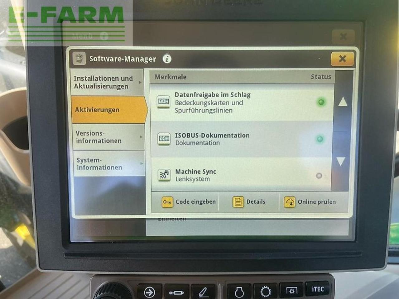 Farm tractor John Deere 6r215 / 6r 215: picture 13