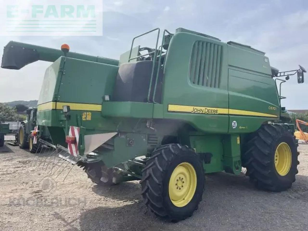 Combine harvester John Deere c670i: picture 6