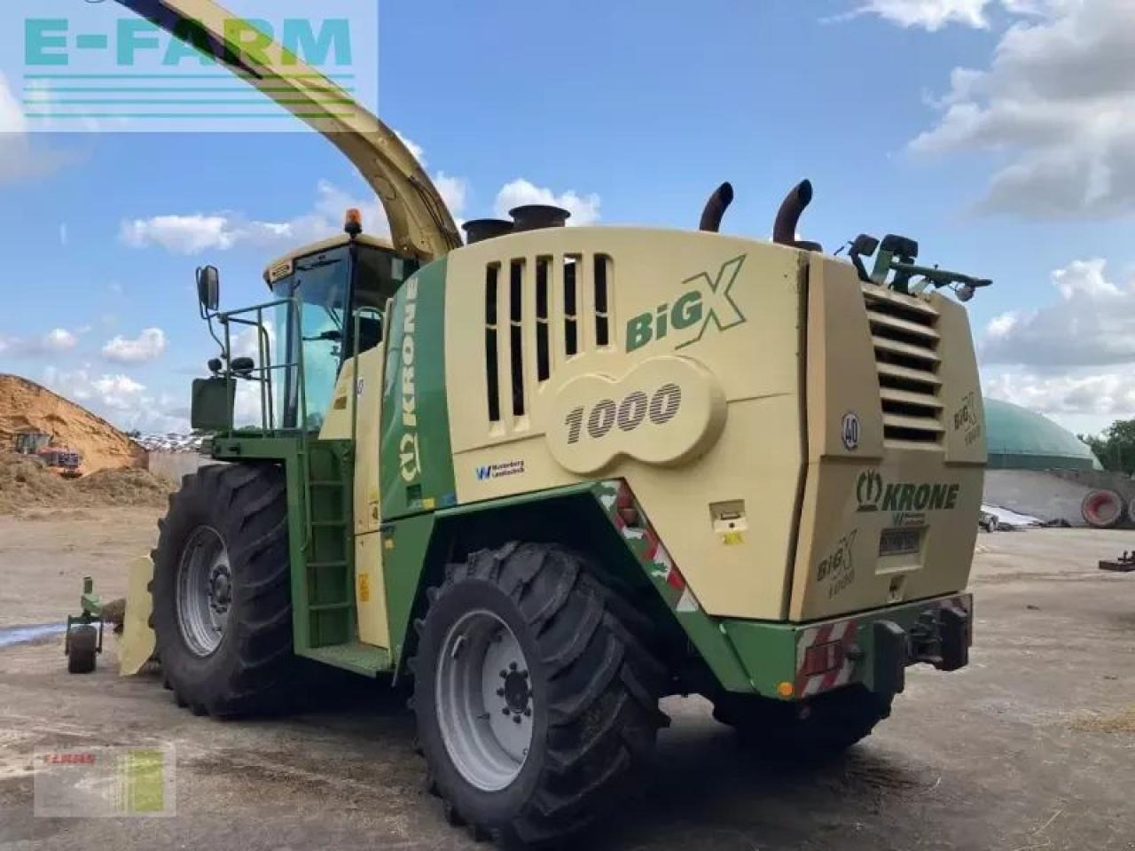 Forage harvester Krone big x 1000: picture 16