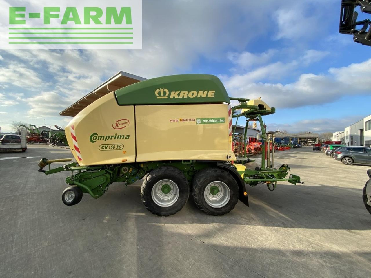 Square baler Krone cv 150xc x-treme: picture 6