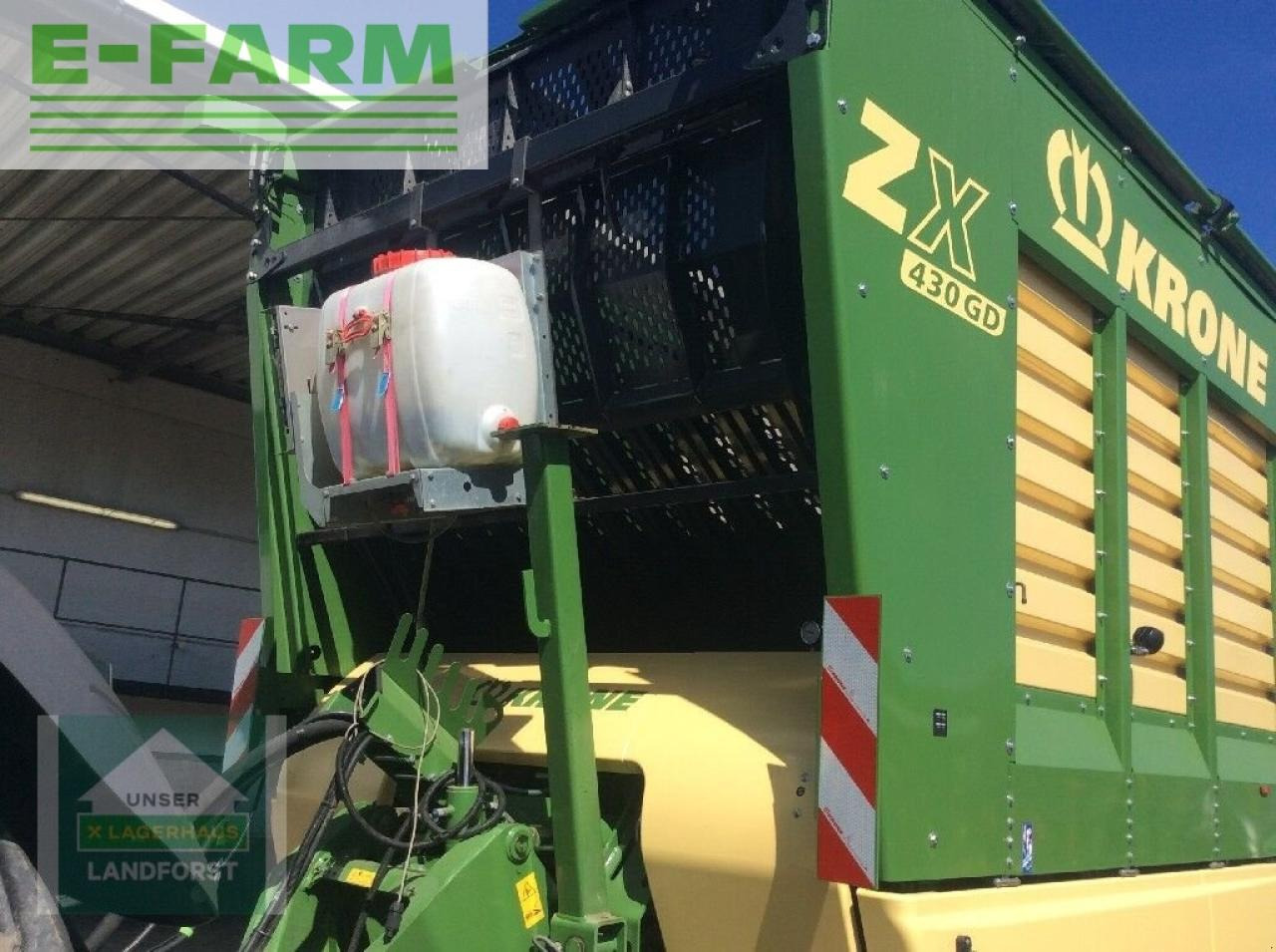 Self-loading wagon Krone zx 430 gd: picture 10