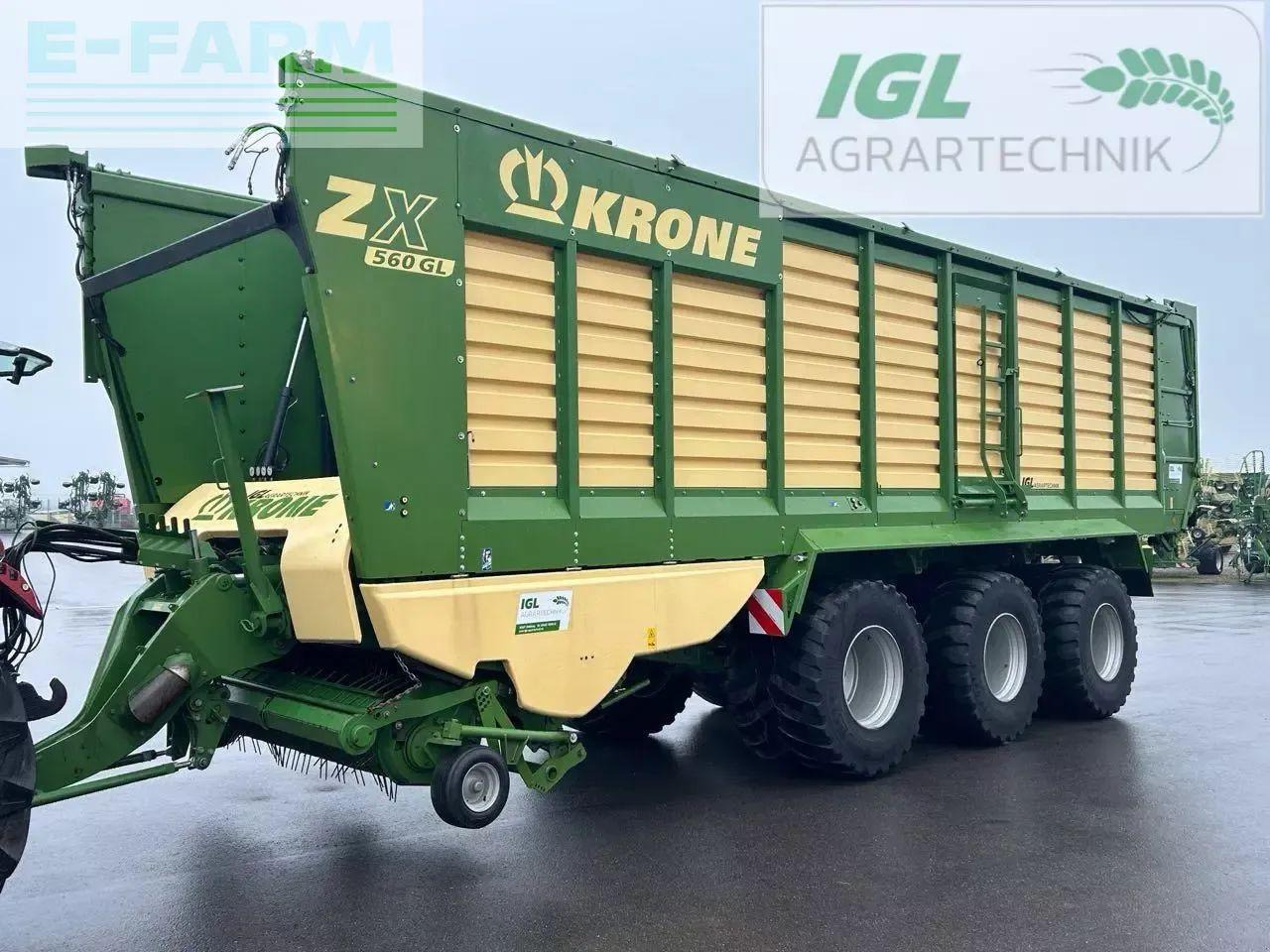 Self-loading wagon Krone zx 560 gl: picture 10