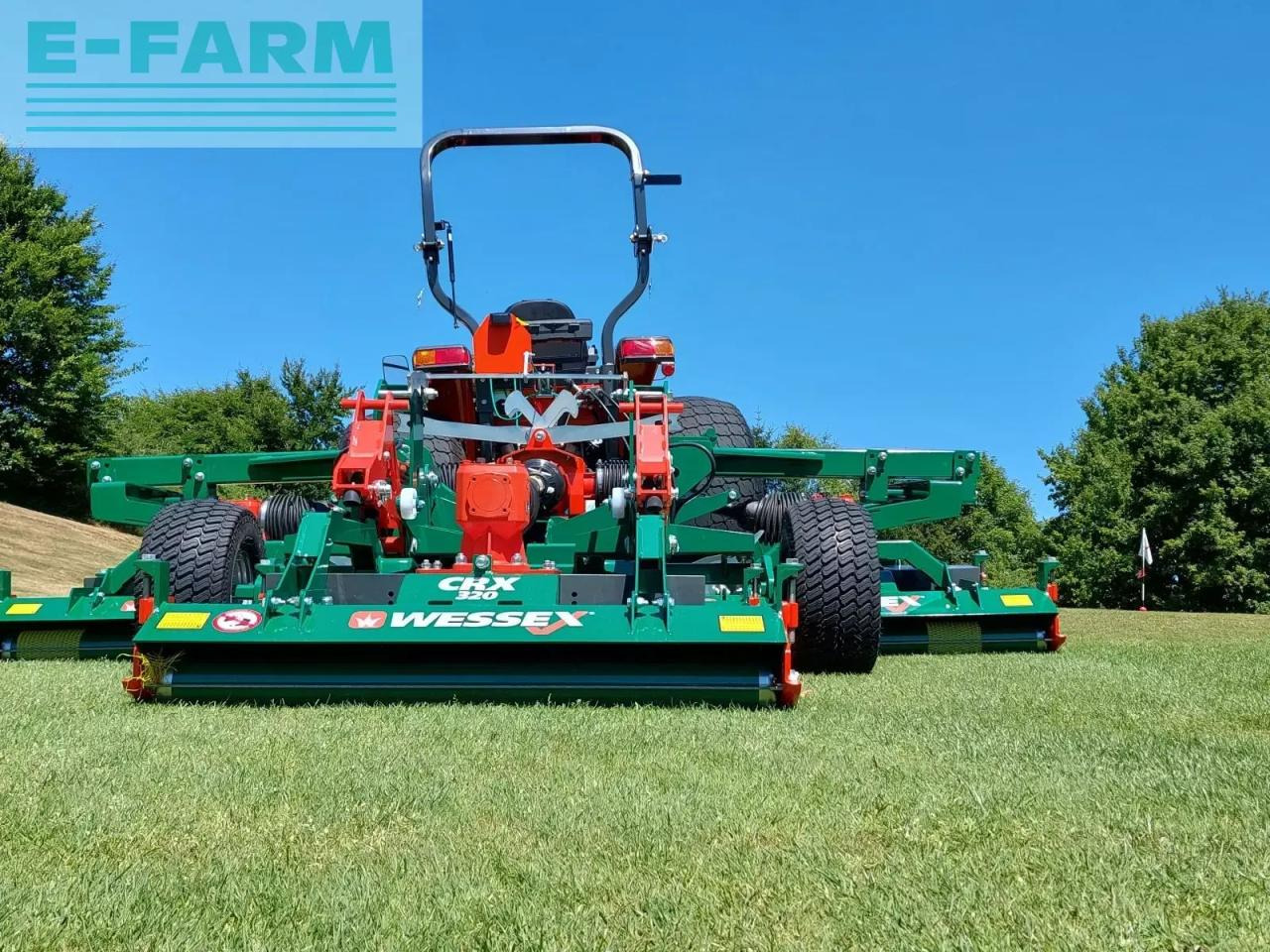Farm tractor Kubota l1-452 incl crx320: picture 6