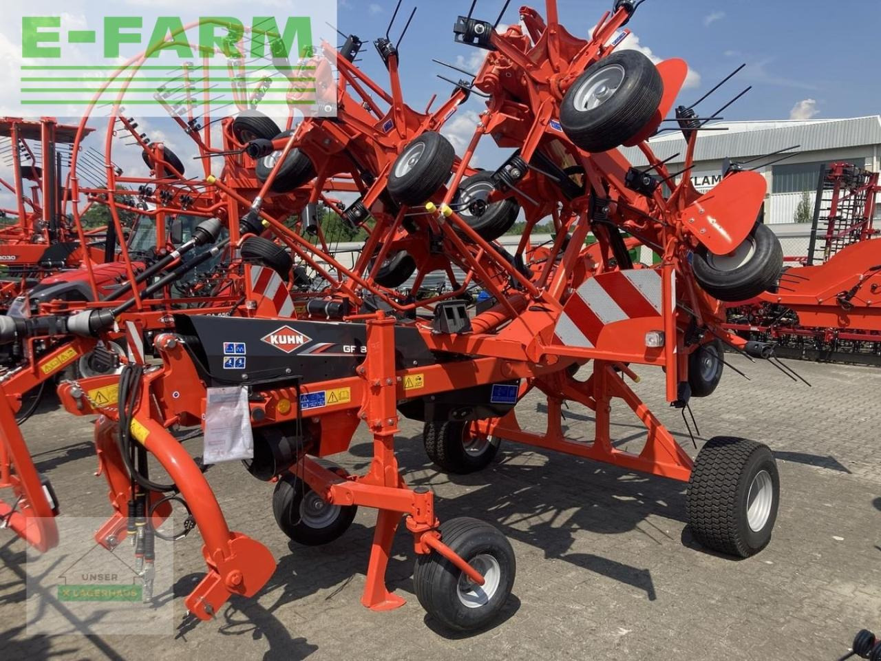 Kuhn gf 8703 t - Tedder/ Rake: picture 1 Kuhn gf 8703 t - Tedder/ Rake: picture 1