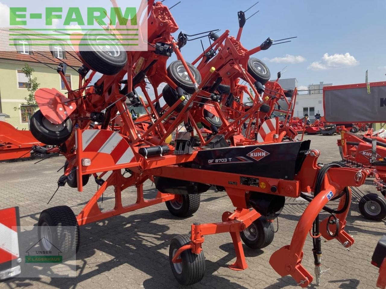 Kuhn gf 8703 t - Tedder/ Rake: picture 2 Kuhn gf 8703 t - Tedder/ Rake: picture 2
