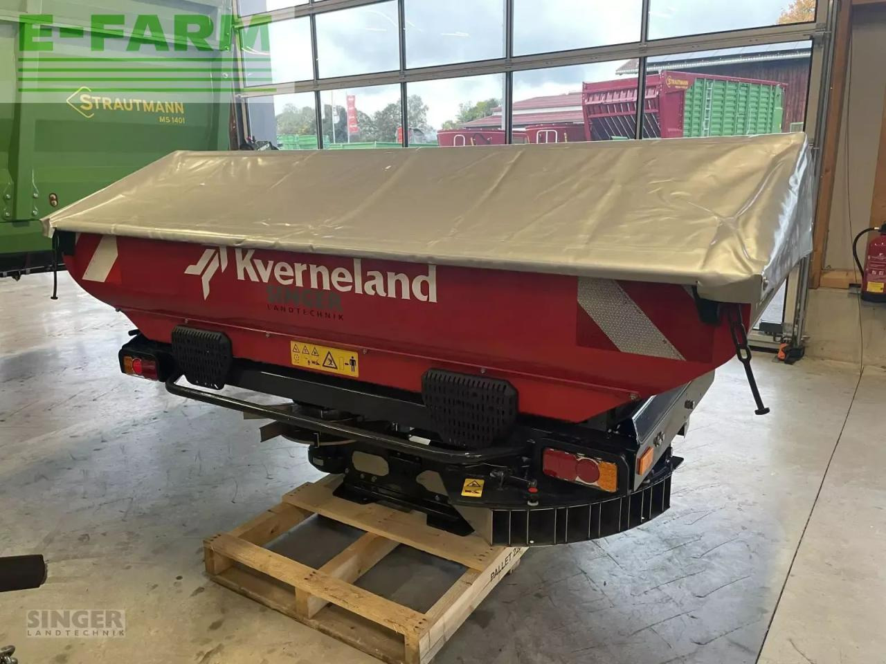 Fertilizer spreader Kverneland exacta cl 1300 geospread: picture 6 Fertilizer spreader Kverneland exacta cl 1300 geospread: picture 6