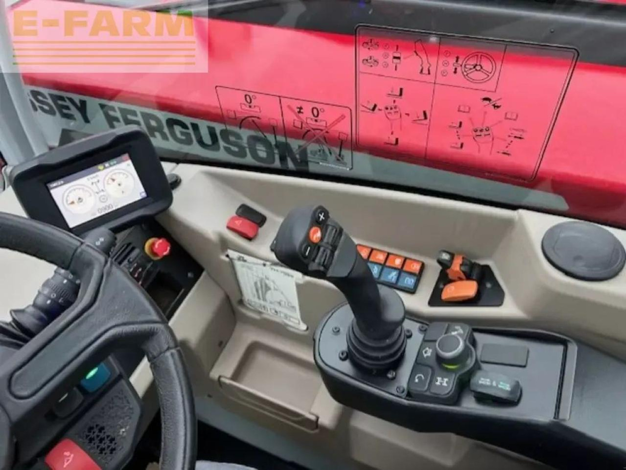 Telescopic handler Massey Ferguson mfth7038: picture 9