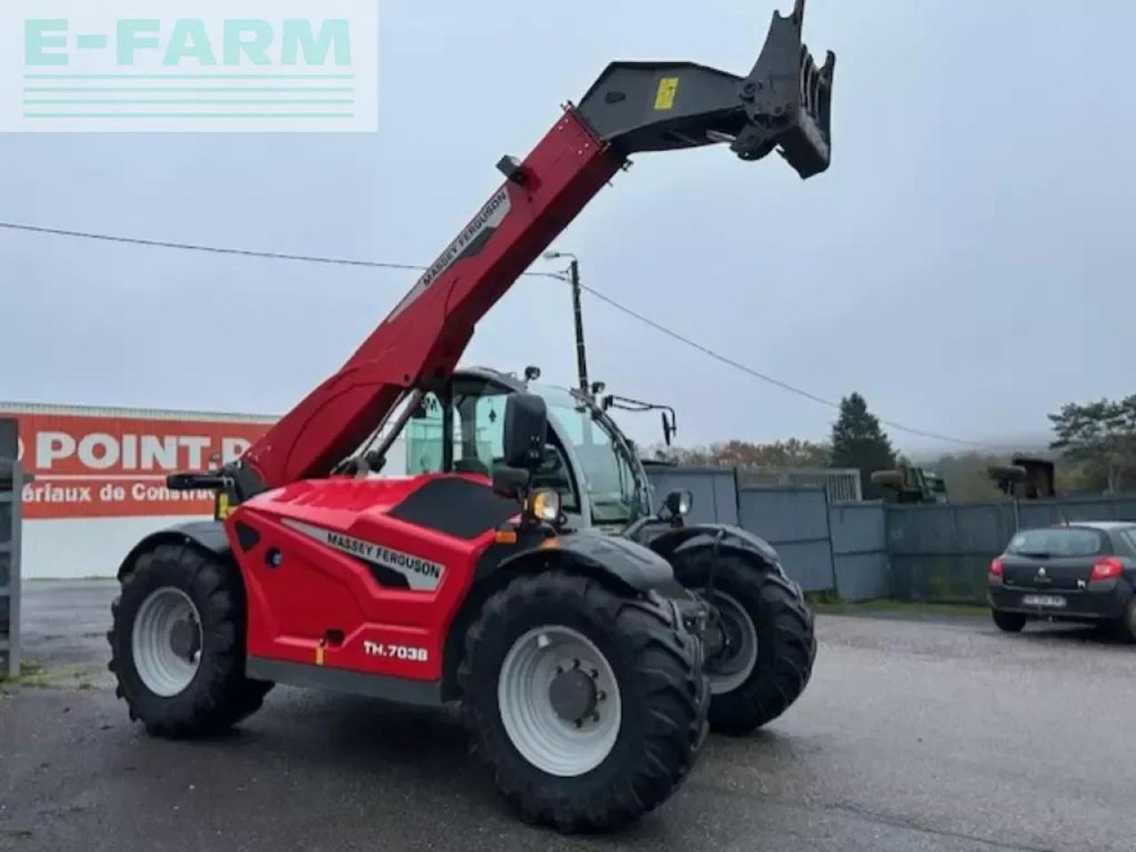 Telescopic handler Massey Ferguson mfth7038: picture 7