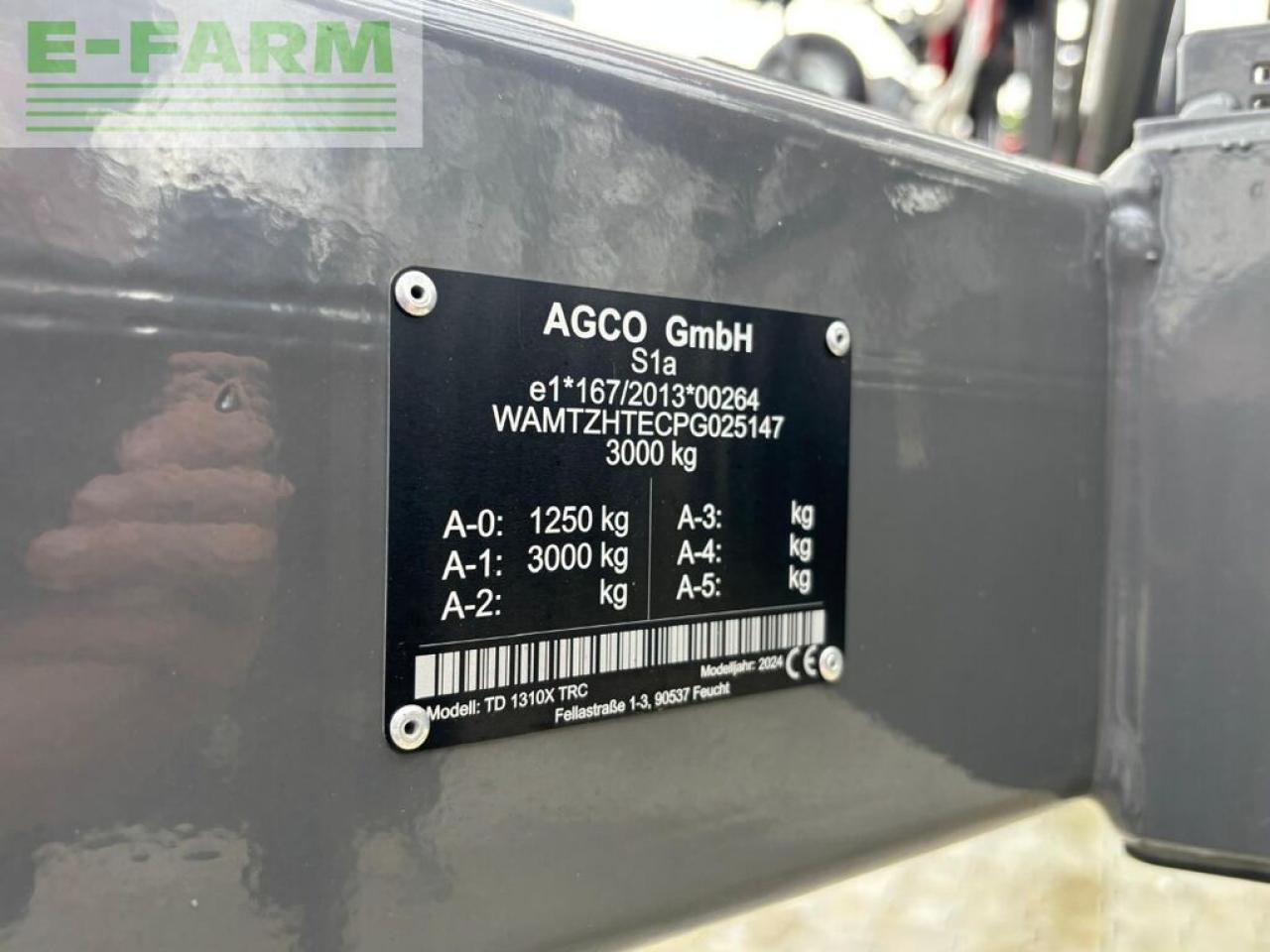 Tedder/ Rake Massey Ferguson td 1310 x trc, wie neu !: picture 9 Tedder/ Rake Massey Ferguson td 1310 x trc, wie neu !: picture 9