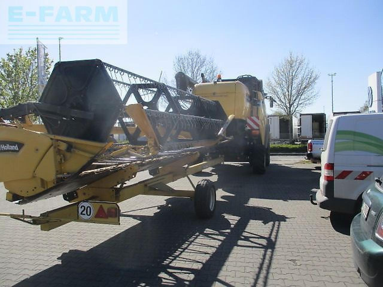Combine harvester New Holland cx740 / cx 740: picture 6