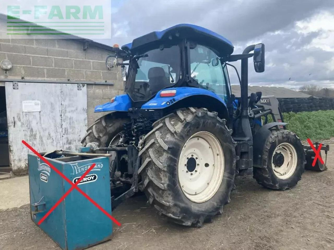 Farm tractor New Holland t6.125 electrocommand t4b: picture 6