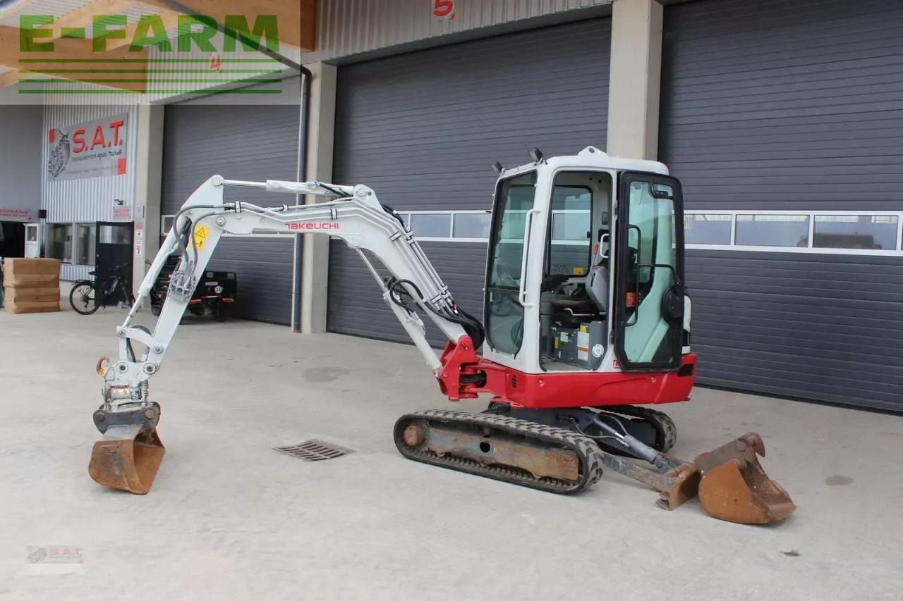 Mini excavator Takeuchi tb 225 - minibagger - powertilt - 2022: picture 23