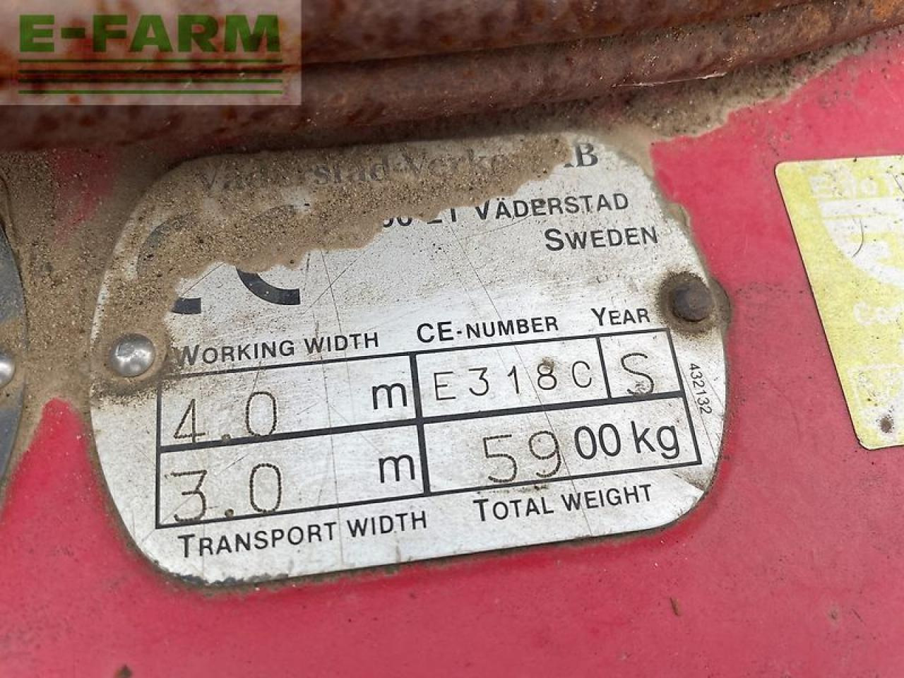 Disc harrow Väderstad top down 400: picture 15