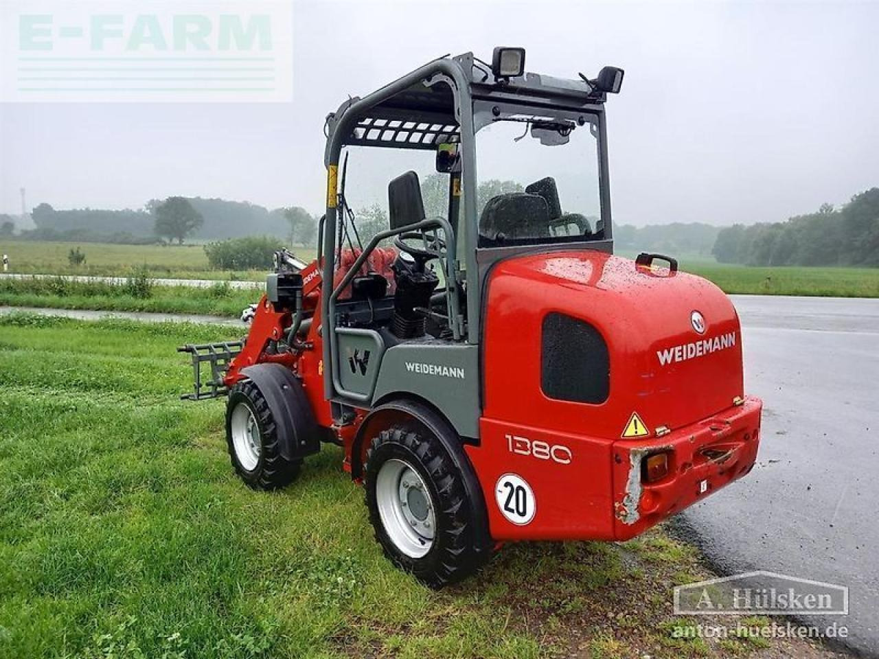Mini excavator Weidemann 1380: picture 6