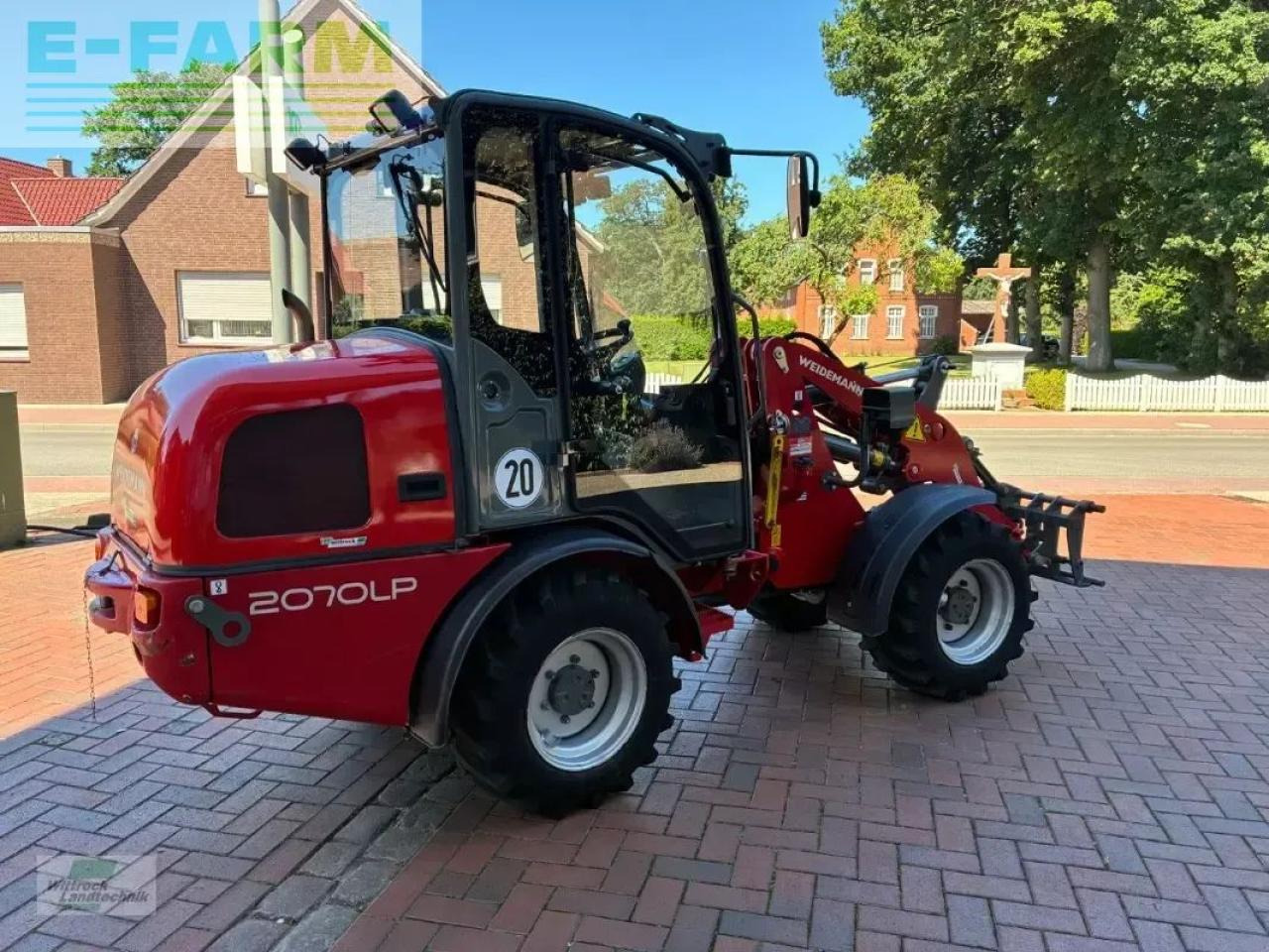 Weidemann 2070 cx lp - Wheel loader: picture 4 Weidemann 2070 cx lp - Wheel loader: picture 4