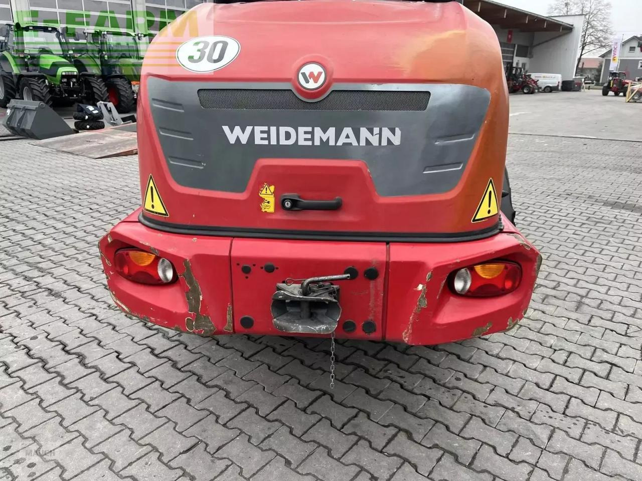 Wheel loader Weidemann 3080lpt ca. 5,0m hubhöhe / hochdruckfahrantrieb: picture 18