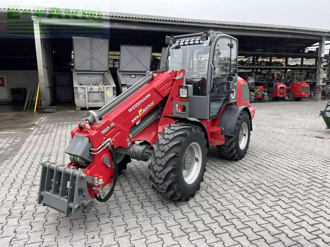 Wheel loader Weidemann 3080lpt ca. 5,0m hubhöhe / hochdruckfahrantrieb: picture 22