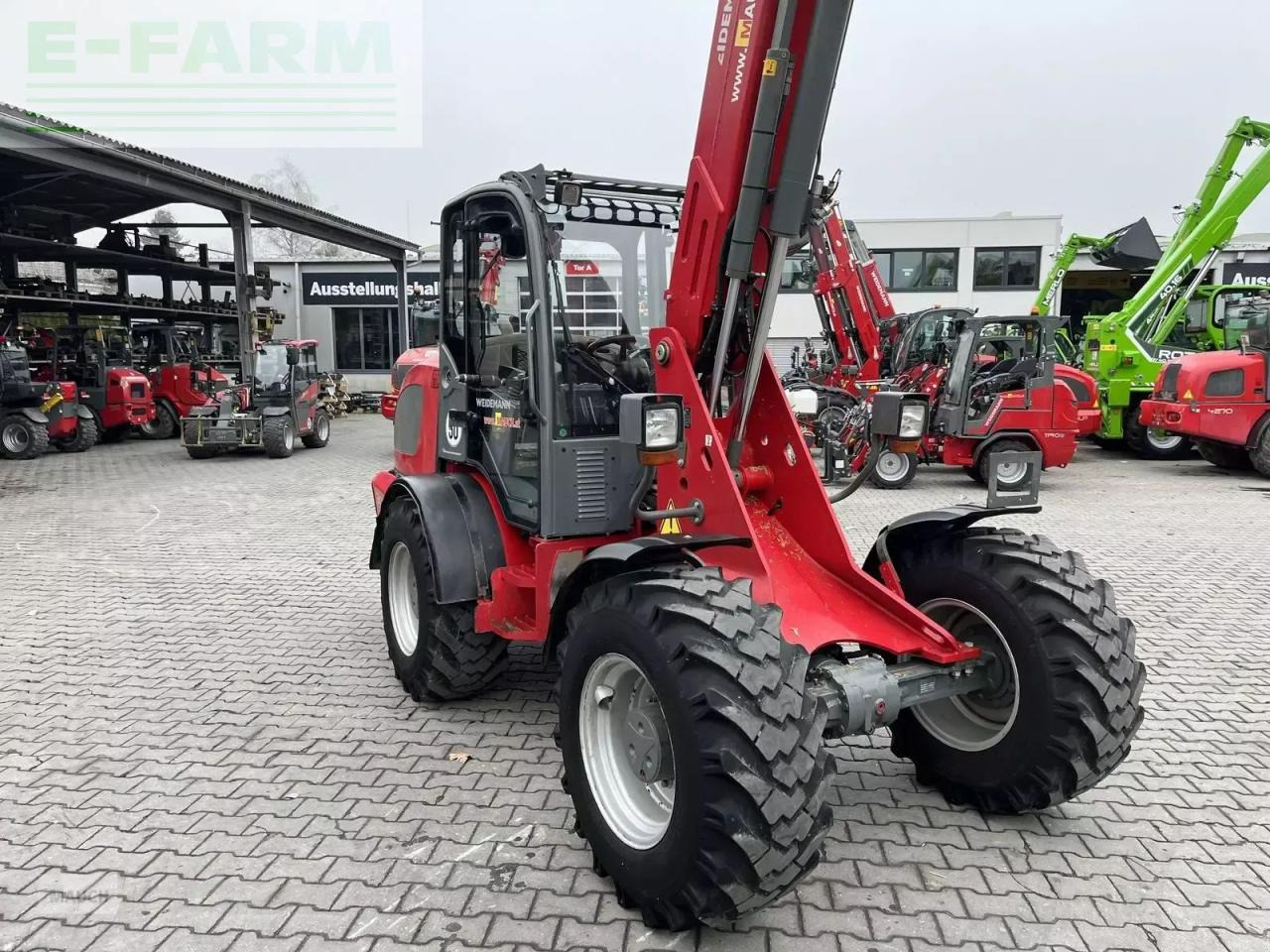Wheel loader Weidemann 3080lpt ca. 5,0m hubhöhe / hochdruckfahrantrieb: picture 6