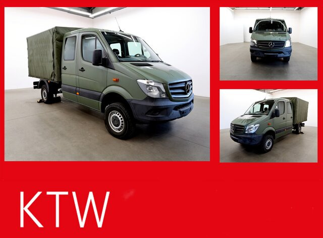 Curtain side van, Combi van MERCEDES-BENZ Sprinter 316CDI DOKA,Allrad,Klima,Standheizung: picture 1
