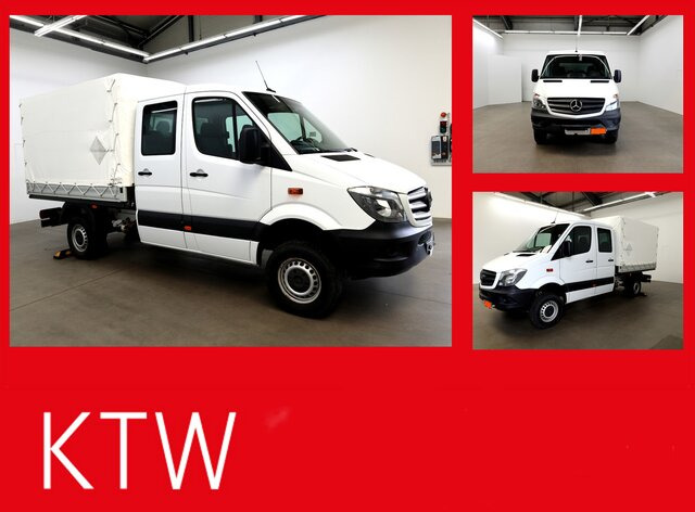 MERCEDES-BENZ Sprinter 316CDI DOKA,Allrad,Klima,Standhzg. - Curtain side van, Combi van: picture 1 MERCEDES-BENZ Sprinter 316CDI DOKA,Allrad,Klima,Standhzg. - Curtain side van, Combi van: picture 1