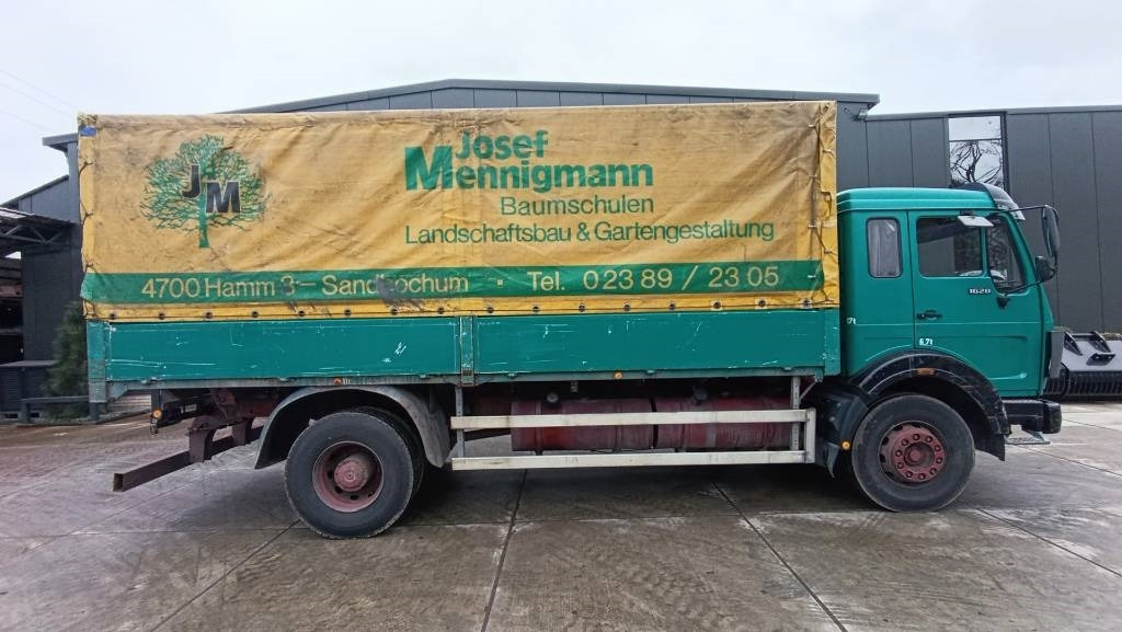 Mercedes-Benz SK 1628, Pritsche, Plane, Alubordwände 3-seitig - Curtainsider truck: picture 2 Mercedes-Benz SK 1628, Pritsche, Plane, Alubordwände 3-seitig - Curtainsider truck: picture 2