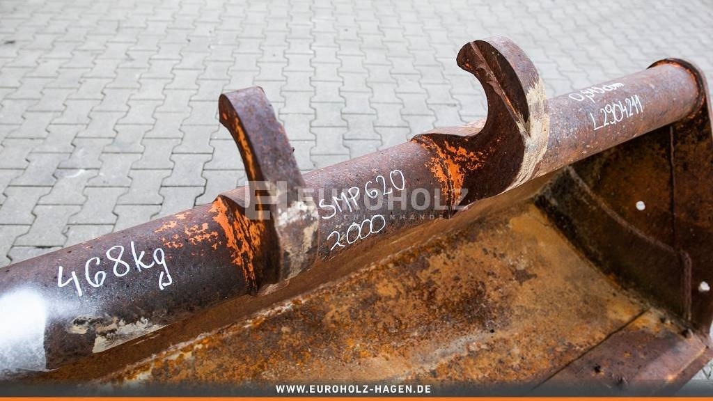 Bucket for Construction machinery SMP Grabenräumlöffel starr SMP T620 2000 mm gebraucht: picture 9