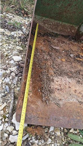 Schaufel 1,05 m mit Weidemann Aufnahme Weidem - Construction machinery: picture 4 Schaufel 1,05 m mit Weidemann Aufnahme Weidem - Construction machinery: picture 4