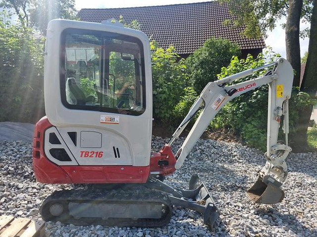 Takeuchi TB216 Minibagger - Mini excavator: picture 2 Takeuchi TB216 Minibagger - Mini excavator: picture 2