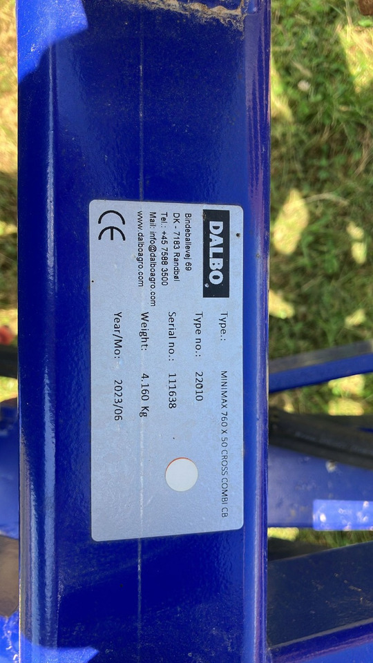 Dalbo Minimax 760 - Farm roller: picture 2 Dalbo Minimax 760 - Farm roller: picture 2