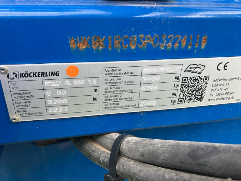 Köckerling Rebell CL 800T 2.0 - Disc harrow: picture 2 Köckerling Rebell CL 800T 2.0 - Disc harrow: picture 2