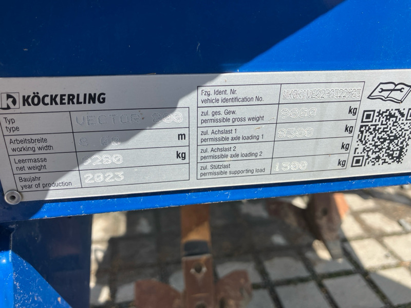 Köckerling Vector 800 - Cultivator: picture 2 Köckerling Vector 800 - Cultivator: picture 2