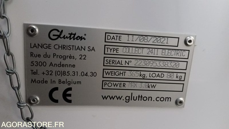 ASPIRATEUR DE VOIERIE GLOUTON - Garden equipment: picture 3 ASPIRATEUR DE VOIERIE GLOUTON - Garden equipment: picture 3