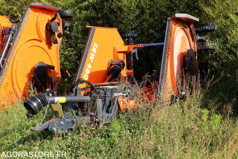 BROYEUR GRANDE LARGEUR - SBW 460 SMA COULEUR PASSÉE NON GARANTI - Agricultural machinery: picture 1 BROYEUR GRANDE LARGEUR - SBW 460 SMA COULEUR PASSÉE NON GARANTI - Agricultural machinery: picture 1