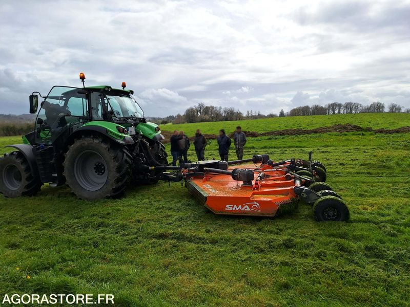BROYEUR GRANDE LARGEUR - SBW 460 SMA COULEUR PASSÉE NON GARANTI - Agricultural machinery: picture 2 BROYEUR GRANDE LARGEUR - SBW 460 SMA COULEUR PASSÉE NON GARANTI - Agricultural machinery: picture 2