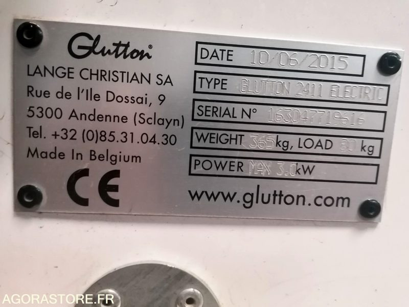 Aspirateur de voirie électrique Glutton - Industrial vacuum cleaner: picture 2 Aspirateur de voirie électrique Glutton - Industrial vacuum cleaner: picture 2