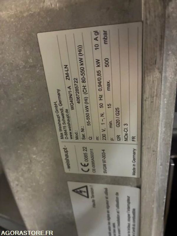 Bruleur chaudière gaz - Tool/ Equipment: picture 2 Bruleur chaudière gaz - Tool/ Equipment: picture 2